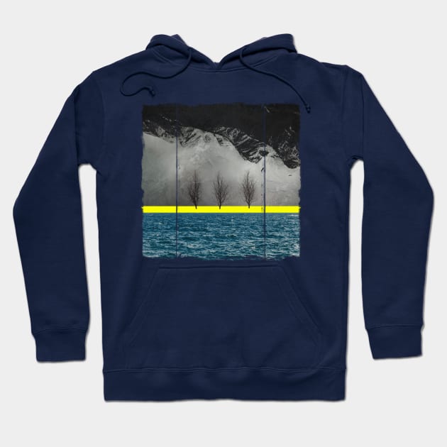 Between Mountains and Sea Hoodie by DyrkWyst